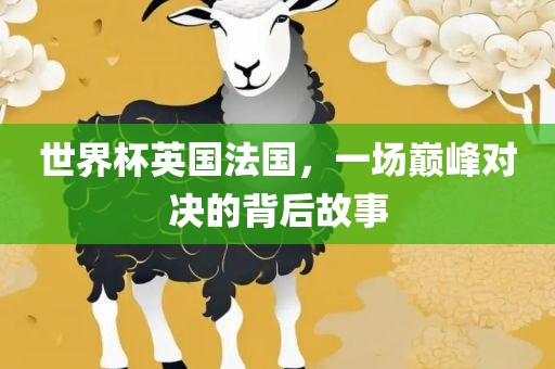 世界杯英国法国，一场巅峰对决的背后故事