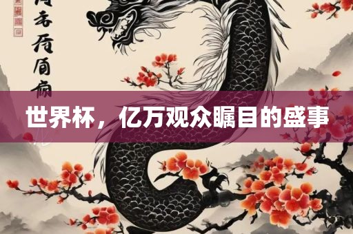 世界杯，亿万观众眉山市正发家政服务有限公司瞩目的盛事