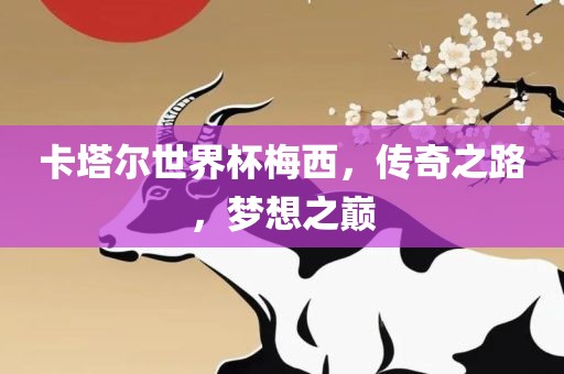 卡塔尔世界杯梅西，传奇之路，梦想之巅