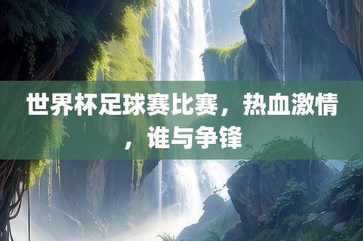 世界杯足球赛比赛，热血激情，谁与争锋眉山市正发家政服务有限公司