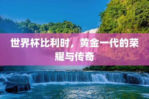 世界杯比利时，黄金一代的荣耀与传奇