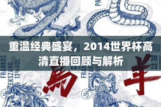 眉山市正发家政服务有限公司重温经典盛宴，2014世界杯高清直播回顾与解析