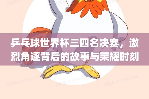 乒乓球世界杯三四名决赛，激烈角逐背后的故事与荣耀时刻眉山市正发家政服务有限公司