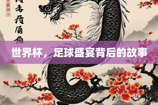 足球盛宴背后的故事（或足球文化）