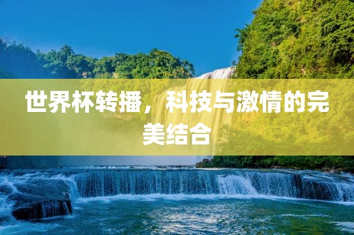 世界杯转播，科技与激情的完美结合