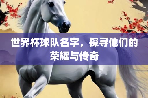 世界杯球队名字，探寻他们的荣耀与传奇眉山市正发家政服务有限公司
