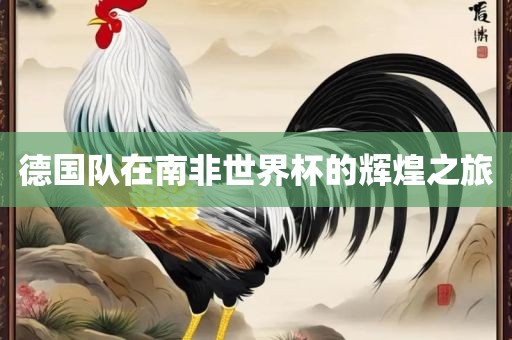 德国队在南非世界杯的辉煌之旅