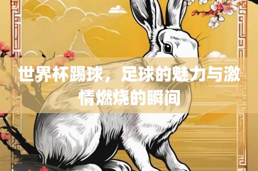 世界杯踢球，足球的魅力与激情燃烧的瞬间眉山市正发家政服务有限公司