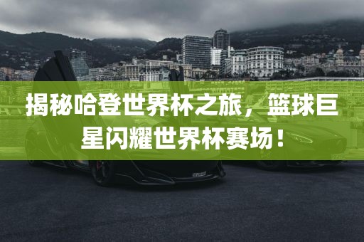 揭秘哈登世界杯之旅，篮球巨星闪耀世界杯赛场！眉山市正发家政服务有限公司
