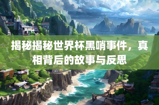 揭秘揭秘世界杯黑哨事件，真相背后的故事与反思
