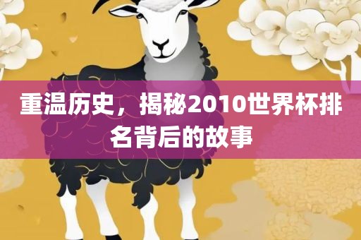 重温历史，揭秘2010世界杯排名背后的故事