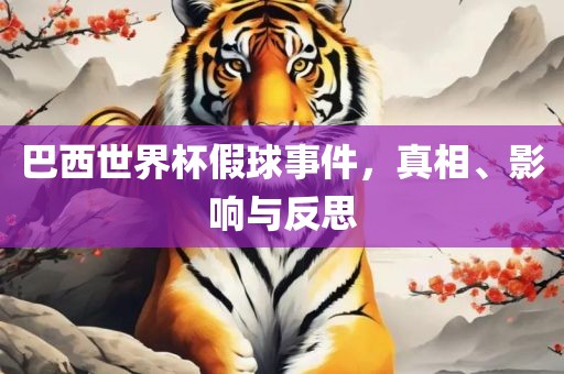 巴西世界杯假球事件，真相、影响与反思