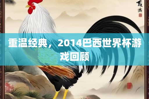 重温经典，2014巴西世界杯游戏回顾