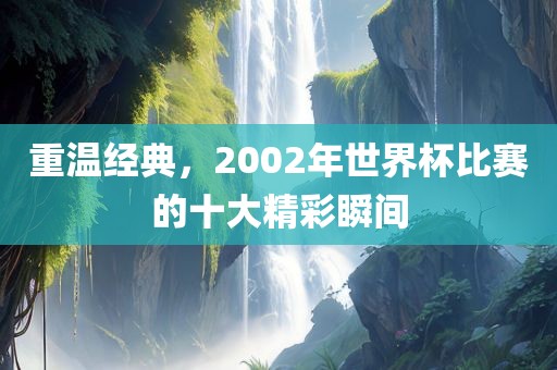 重温经典，2002年世界杯比赛的十大精彩瞬间