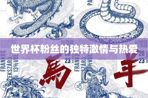 世界杯粉丝的独特激情与热爱
