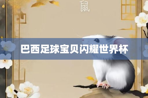 巴西足球宝贝闪耀世界杯