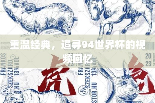 重温经典，追寻94世界杯的视频回忆