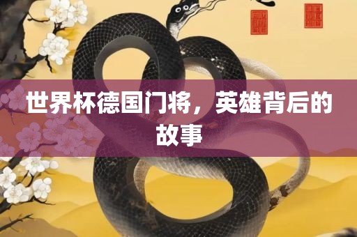 世界杯德国门将，英雄背后的故事