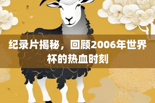 纪录片揭秘，回顾2006年世界杯的热血时刻