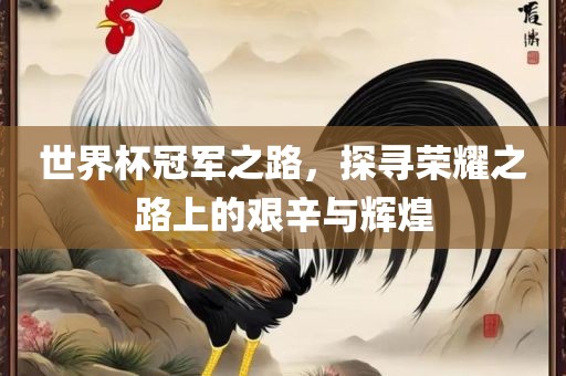 世界杯冠军之路，探寻荣耀之路上的艰辛与辉煌