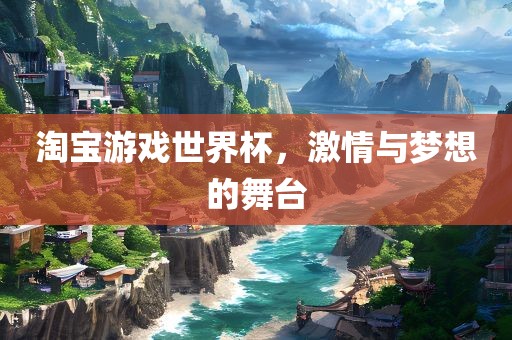 淘宝游戏世界杯，激情与梦想的舞台