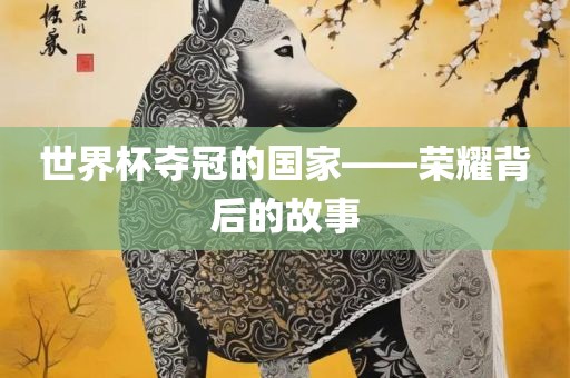 世界杯夺冠的国家——荣耀背后的故事