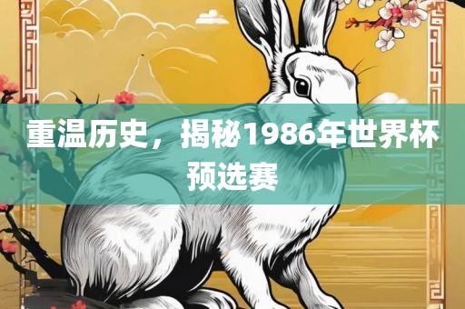 重温历史，揭秘1986年世界杯预选赛