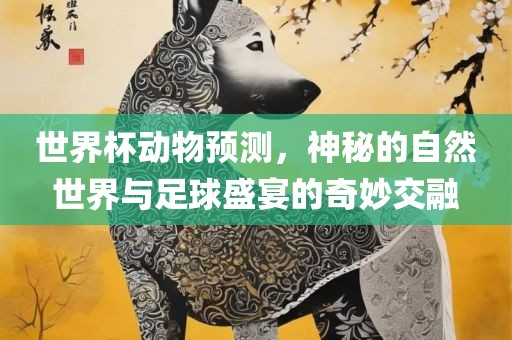 世界杯动物预测，神秘的自然世界与足球盛宴的奇妙交融