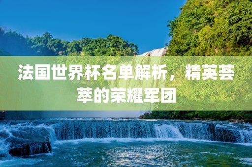 法国世界杯名单解析，精英荟萃的荣耀军团