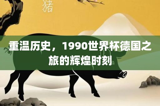 重温历史，1990世界杯德国之旅的辉煌时刻