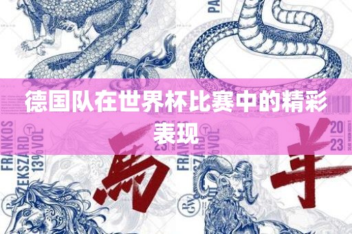 德国队在世界杯比赛中的精彩表现