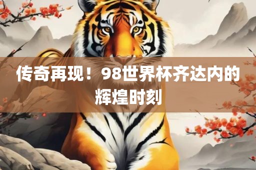 传奇再现！98世界杯齐达内的辉煌时刻