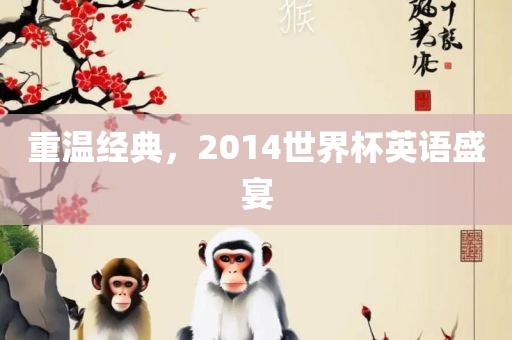 重温经典，2014世界杯英语盛宴