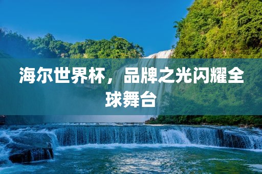 海尔世界杯，品牌之光闪耀全球舞台