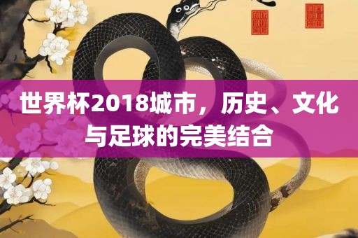 世界杯2018城市，历史、文化与足球的完美结合