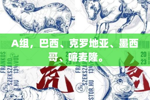 A组，巴西、克罗地亚、墨西哥、喀麦隆。