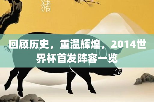 回顾历史，重温辉煌，2014世界杯首发阵容一览