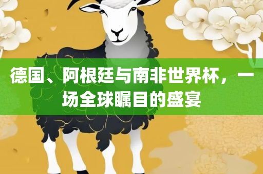 德国、阿根廷与南非世界杯，一场全球瞩目的盛宴