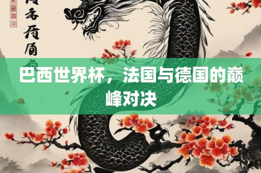 巴西世界杯，法国与德国的巅峰对决