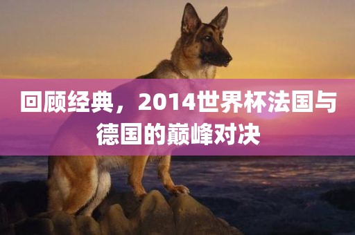 回顾经典，2014世界杯法国与德国的巅峰对决
