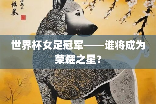 世界杯女足冠军——谁将成为荣耀之星？