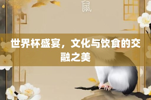 世界杯盛宴，文化与饮食的交融之美