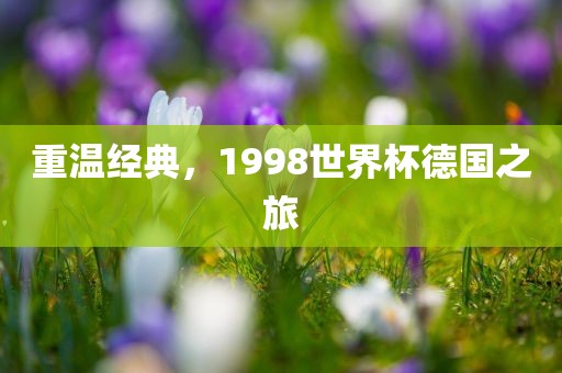 重温经典，1998世界杯德国之旅