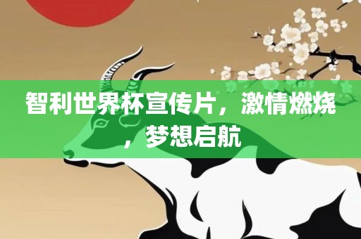 智利世界杯宣传片，激情燃烧，梦想启航