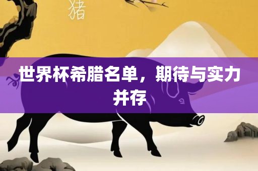 世界杯希腊名单，期待与实力并存