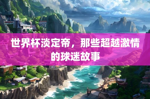 世界杯淡定帝，那些超越激情的球迷故事