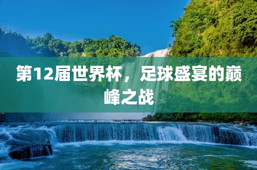 第12届世界杯，足球盛宴的巅峰之战