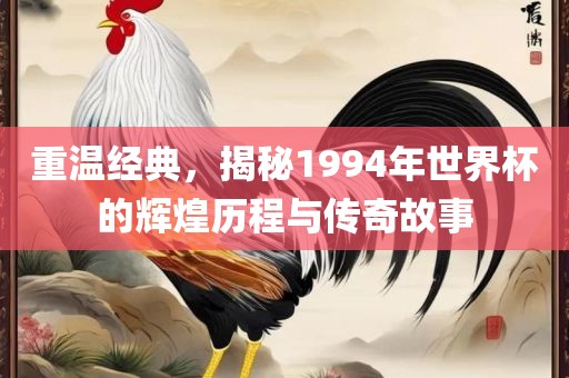 重温经典，揭秘1994年世界杯的辉煌历程与传奇故事