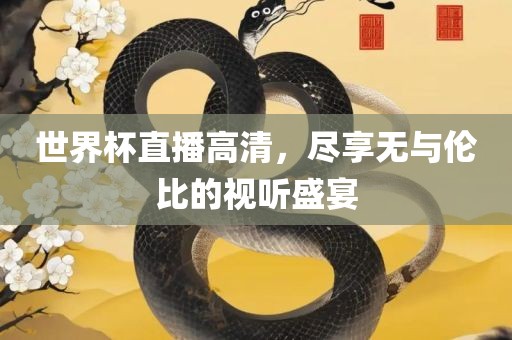 世界杯直播高清，尽享无与伦比的视听盛宴眉山市正发家政服务有限公司
