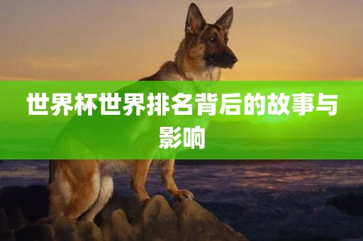 世界杯世界排名背后的故事与影响眉山市正发家政服务有限公司